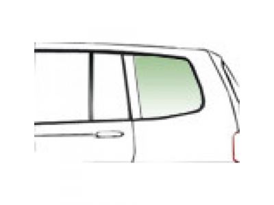 Toyota Tundra стекло кунга боковина большая левое 4 мм. (6 отв.)