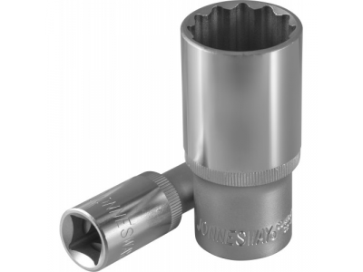 Головка торцевая глубокая 12-гранная 1/2"DR 15 мм., S04HD4715 JONNESWAY от JONNESWAY Головка торцевая глубокая 12-гранная 1/2"DR 15 мм., S04HD4715 JONNESWAY