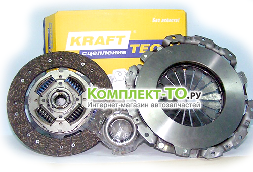 Комплект сцепления в сборе Krafttech для ХУНДАЙ PORTER W01240J